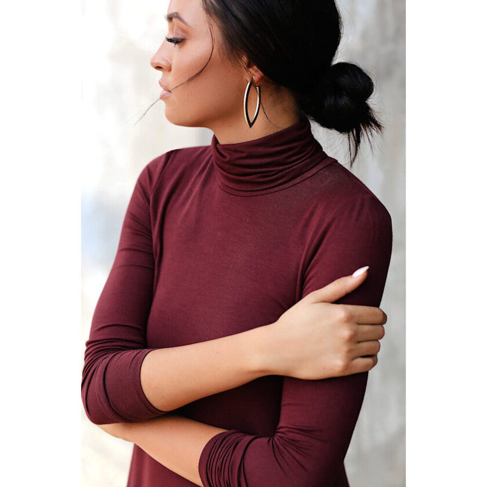 Lulus Sway, Girl, Sway! Wine Red Swing Dress - Size Medium